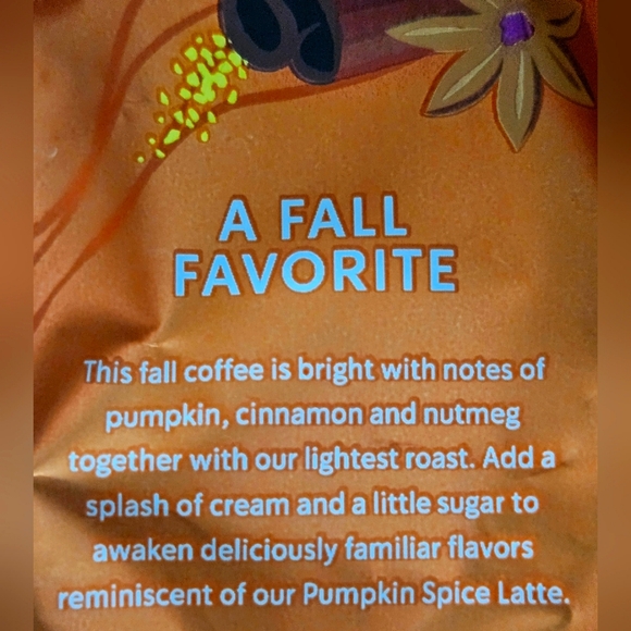 Oops! Drank It!!  17oz. Starbucks Limited Edition Pumpkin Spice Ground Coffee - Picture 2 of 7
